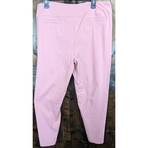 Koret Women’s Pants Size 16 Missy Stretch Waist Pull On Dress Pants Dusty Rose - Picture 2 of 10
